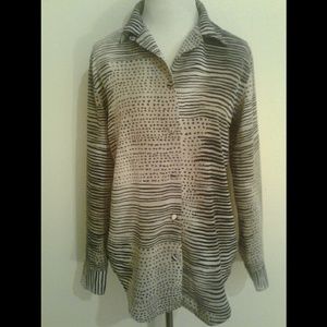 Dots And Stripes Blouse